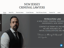 Tablet Screenshot of peyroutonlaw.com